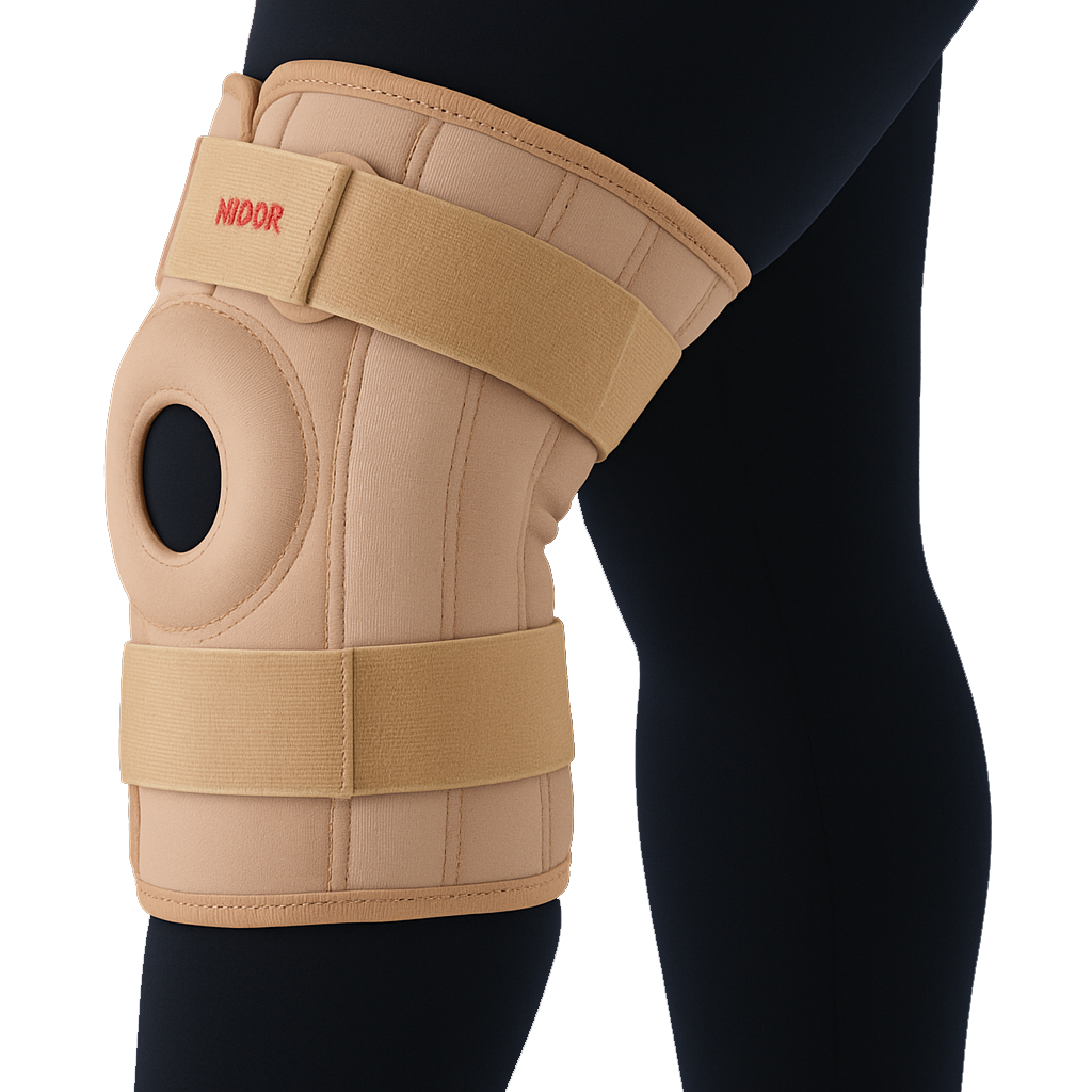 زانو بند چهار فنره نئوپرنی واسپور - Vaspore Neoprene Four-Spring Knee Brace