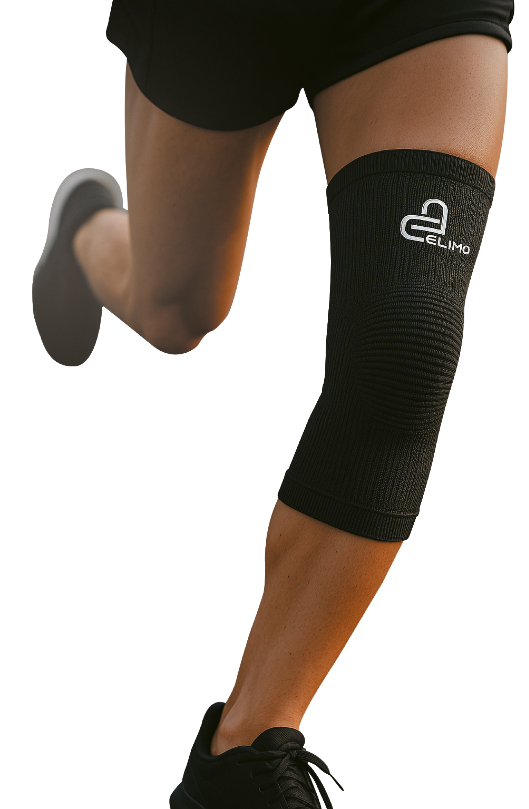 زانوبند طبی بدون سوراخ دار - woven knee brace without holes